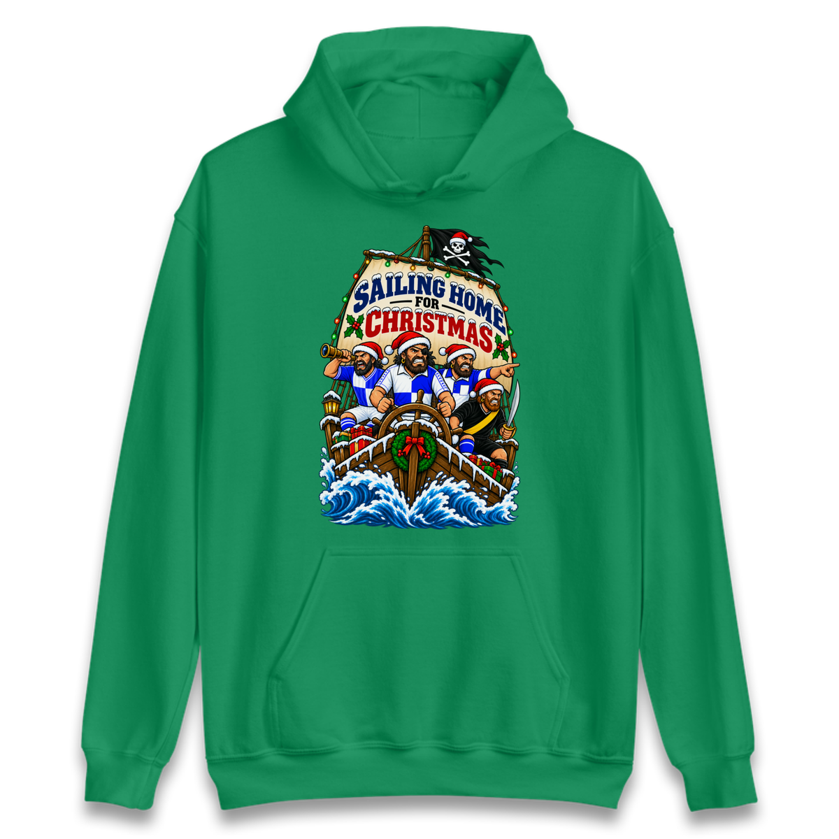 Bristol Rovers Christmas Hoodie