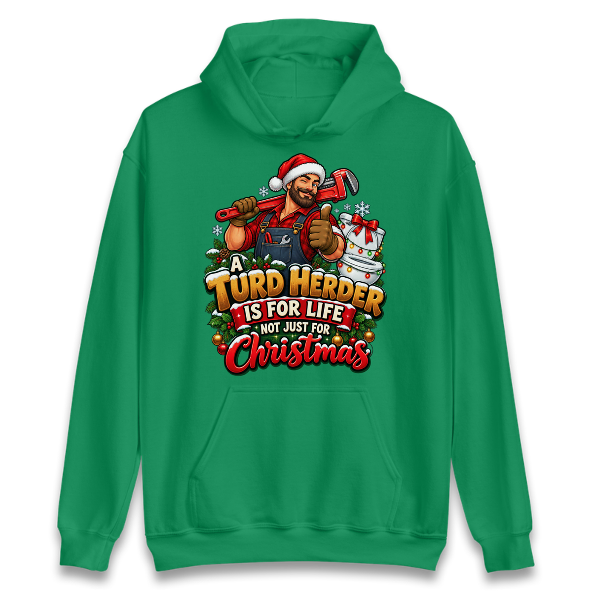 Plumbing Christmas Hoodie