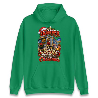 Trucker Christmas Hoodie