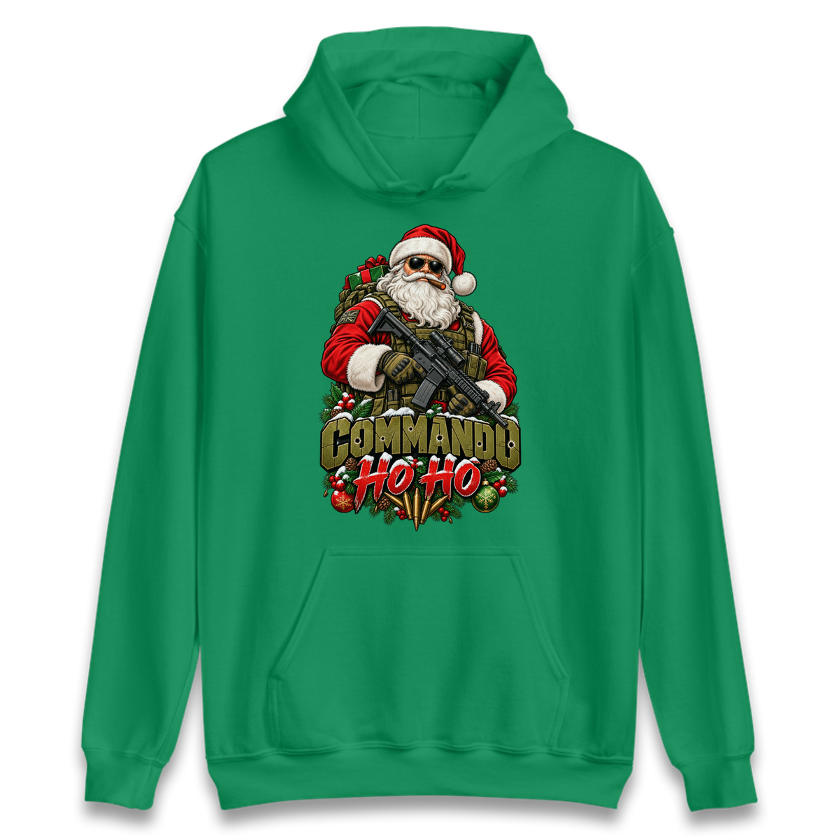 Commando Christmas Hoodie