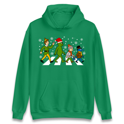Abbey Road Walk Christmas jumper Hoodie
