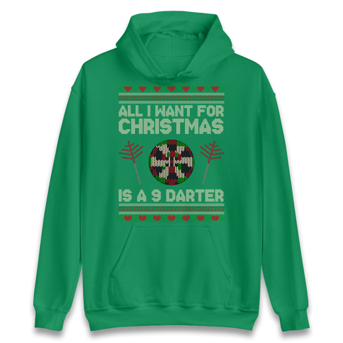 Festive Darts Outfit Hoodie