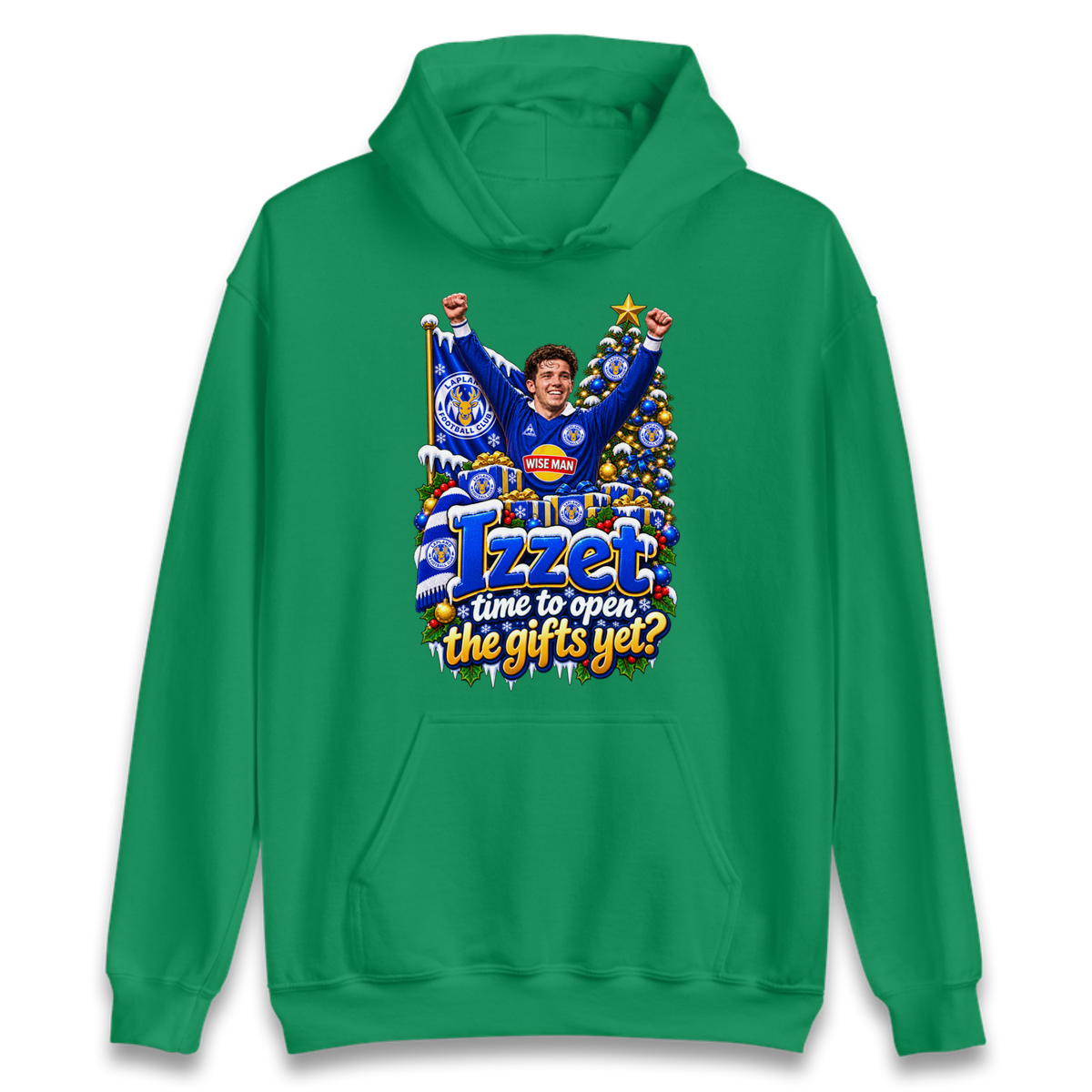Leicester City Football Christmas Hoodie