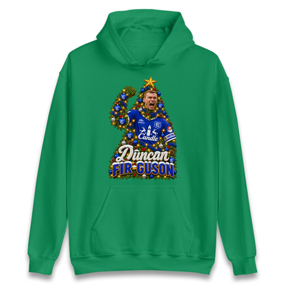 Duncan Ferguson Everton Christmas Hoodie