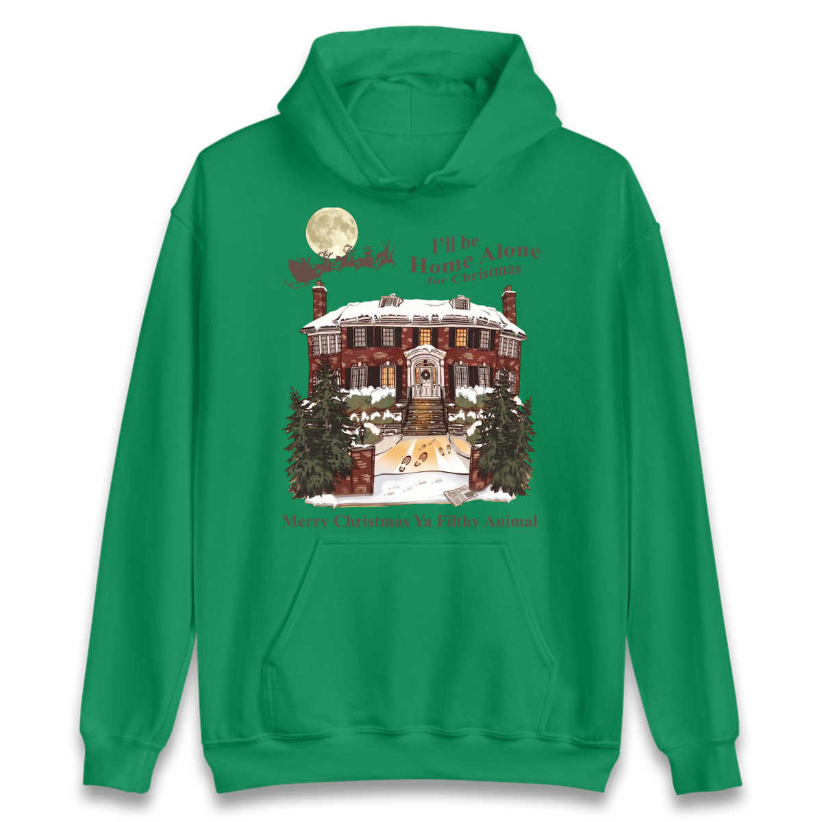 Home Alone Festive Christmas Hoodie