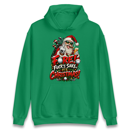 Rude Golf Christmas Hoodie