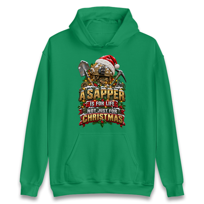 Royal Engineers Sappers Christmas Hoodie