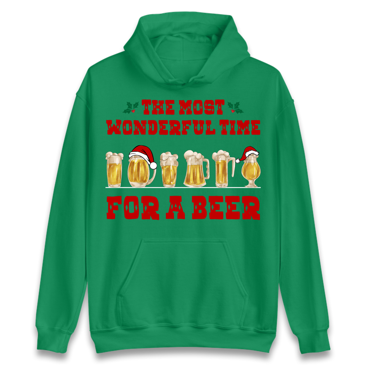 Festive Pint Graphic Hoodie