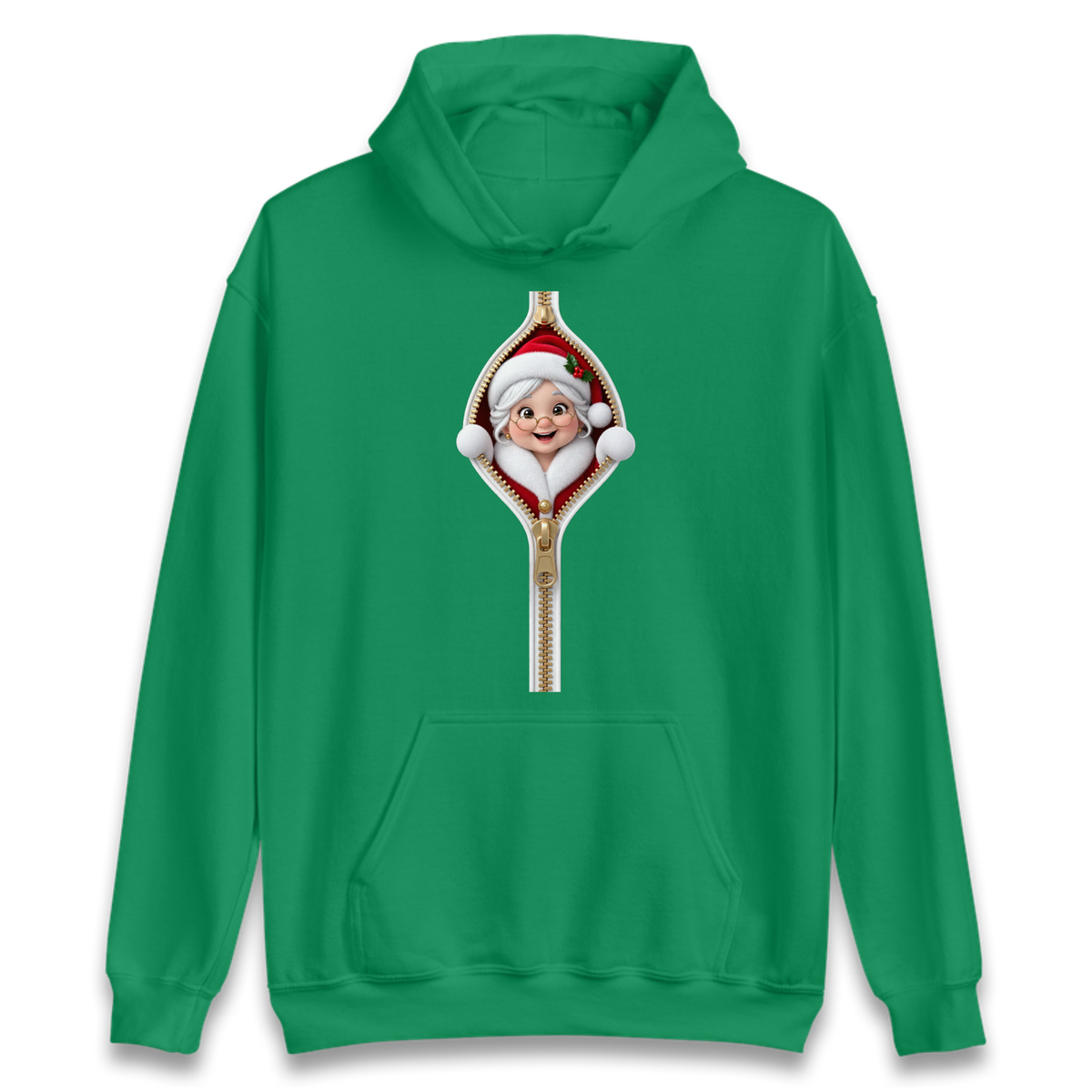 Mrs Claus Outfit Hoodie
