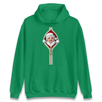 Mrs Claus Outfit Hoodie