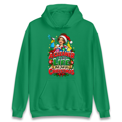 Cleaner Christmas Hoodie