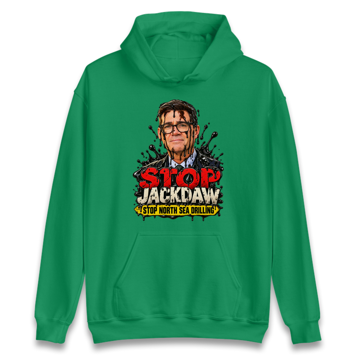 Stop Jackdaw Stop North Sea Drilling Andy Burnham Hoodie