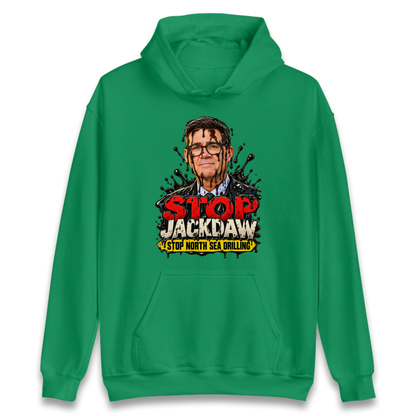 Stop Jackdaw Stop North Sea Drilling Andy Burnham Hoodie