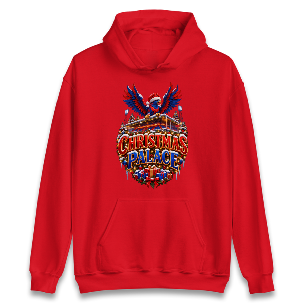 Crystal Palace Football Christmas Hoodie
