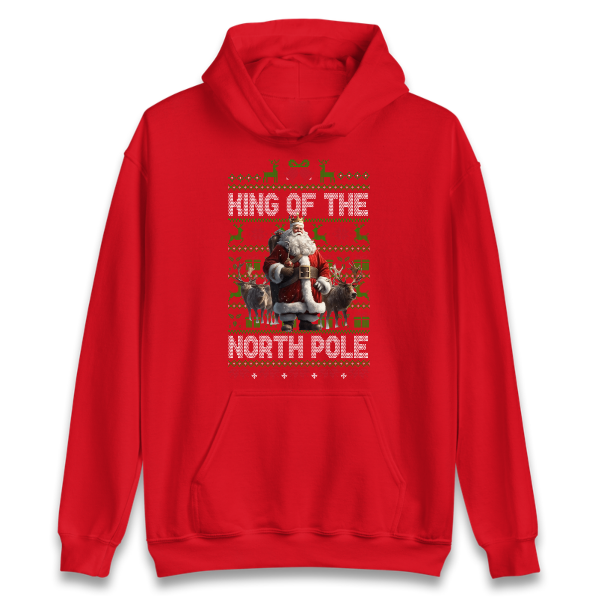 King Santa Christmas Hoodie