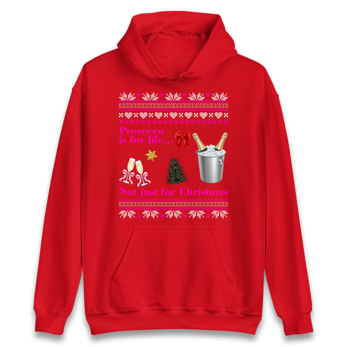 Prosecco Gift Top Hoodie
