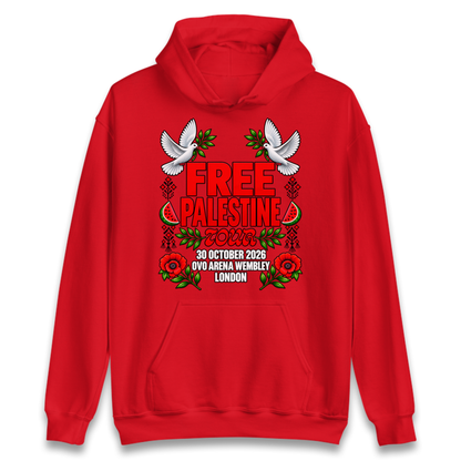 Macklemore and Friends Free Palestine Tour London 2026 Hoodie