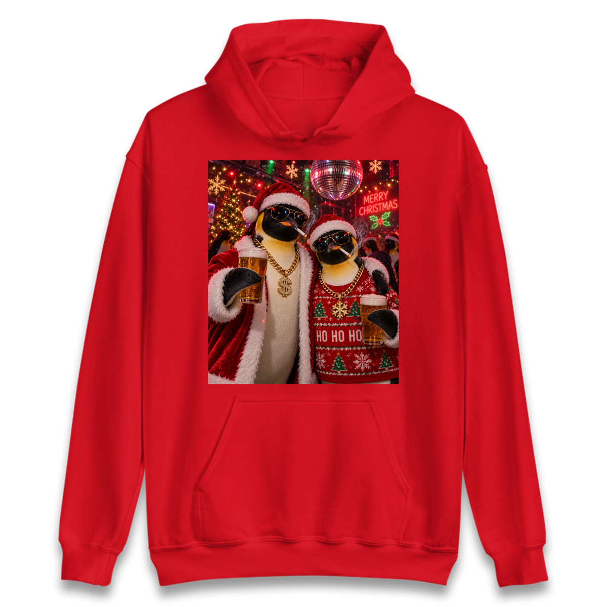 Penguin Christmas Hoodie