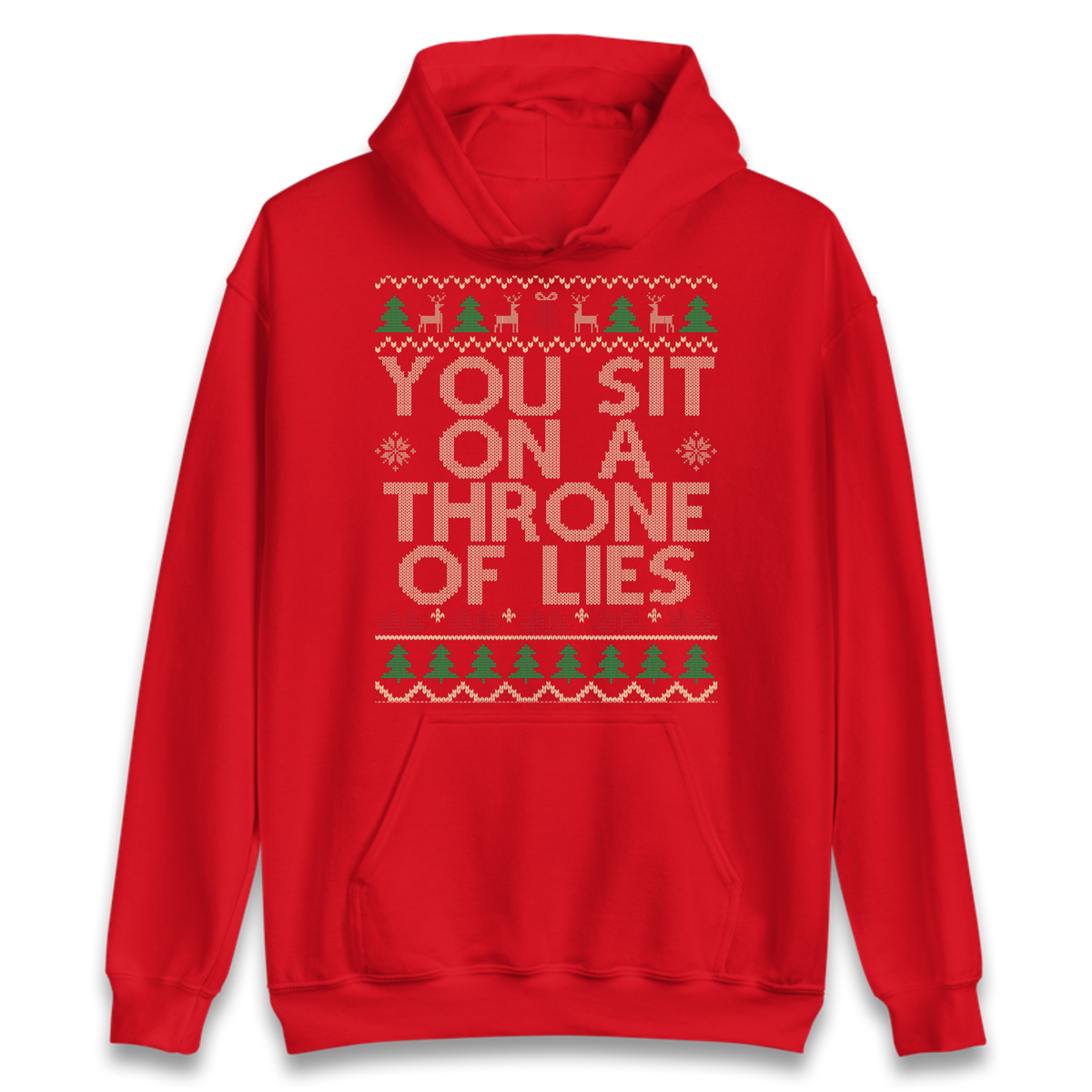 Throne Of Lies Christmas Hoodie