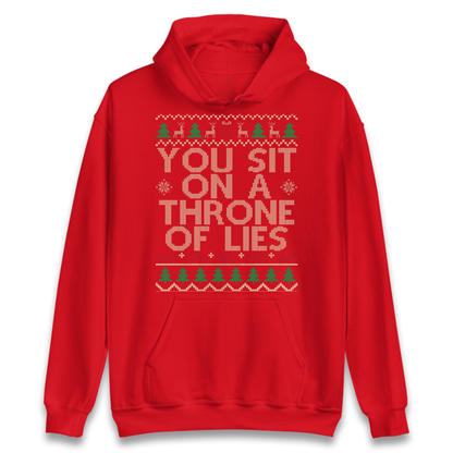 Throne Of Lies Christmas Hoodie