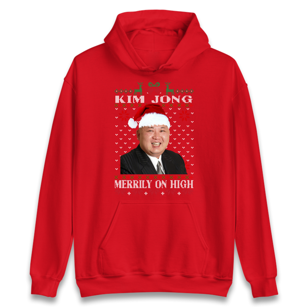 Kim Jong Christmas Hoodie