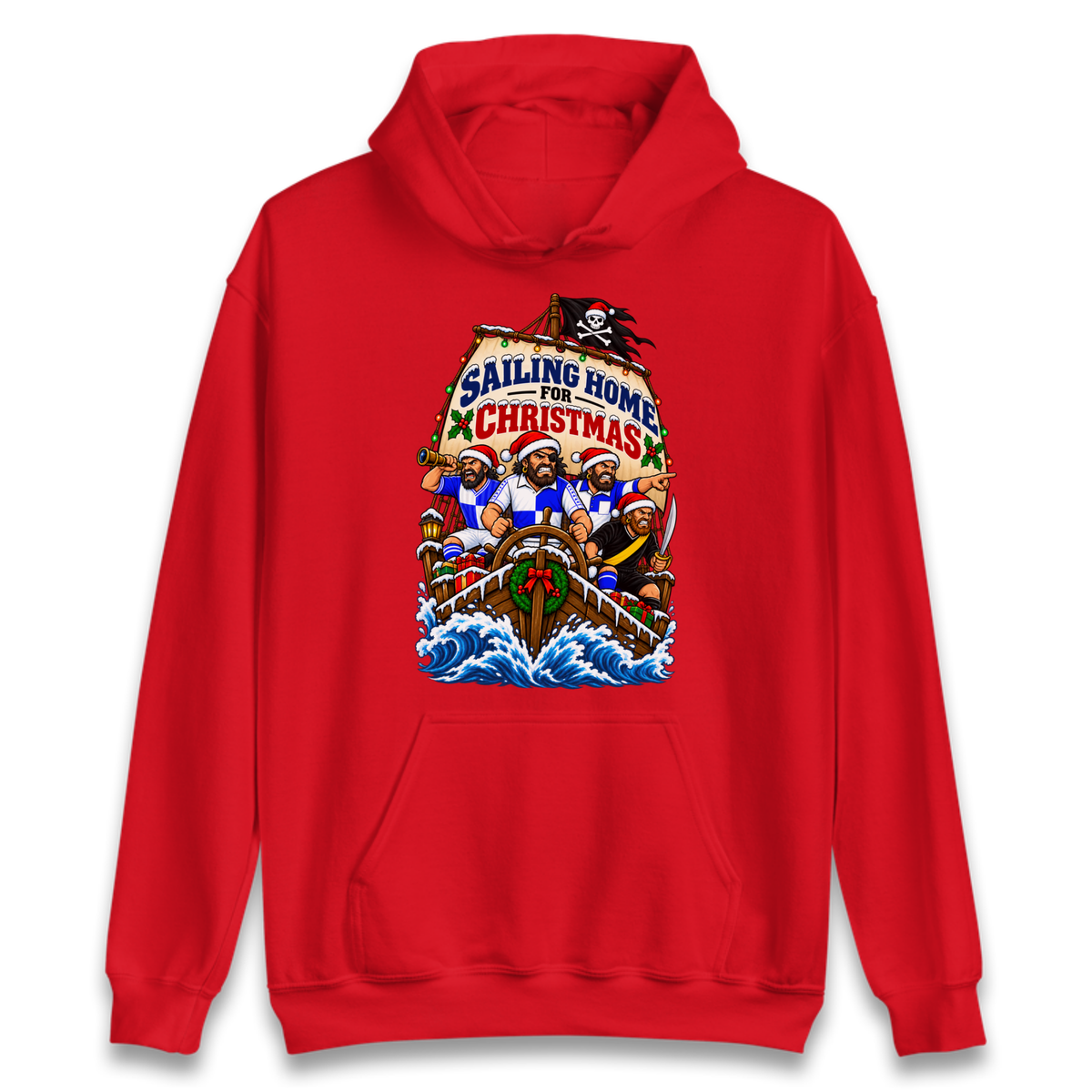 Bristol Rovers Christmas Hoodie