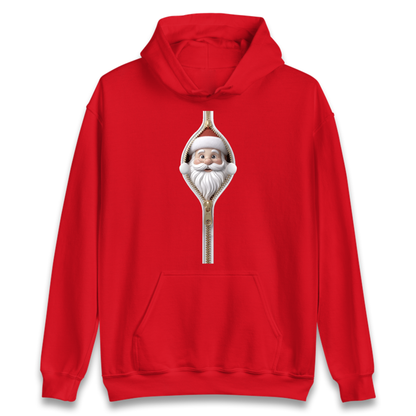 Santa Face Novelty Hoodie