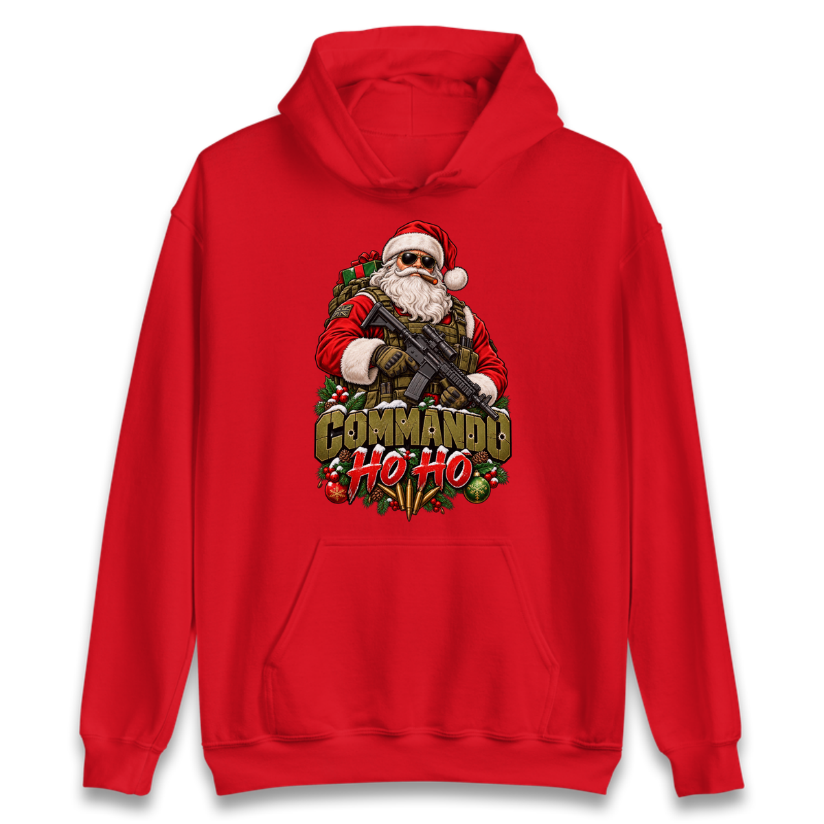 Commando Christmas Hoodie