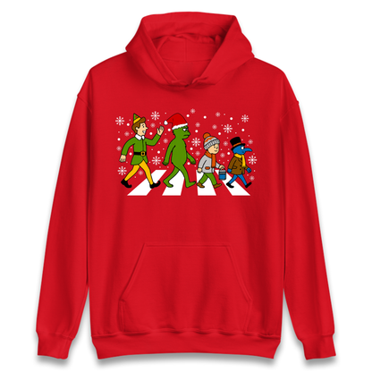 Abbey Road Walk Christmas jumper Hoodie