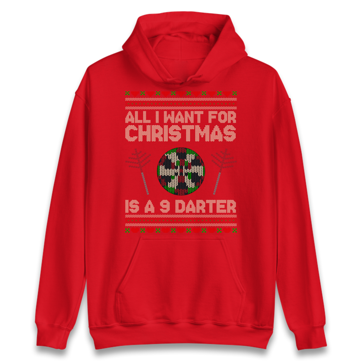 Festive Darts Outfit Hoodie