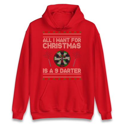 Festive Darts Outfit Hoodie