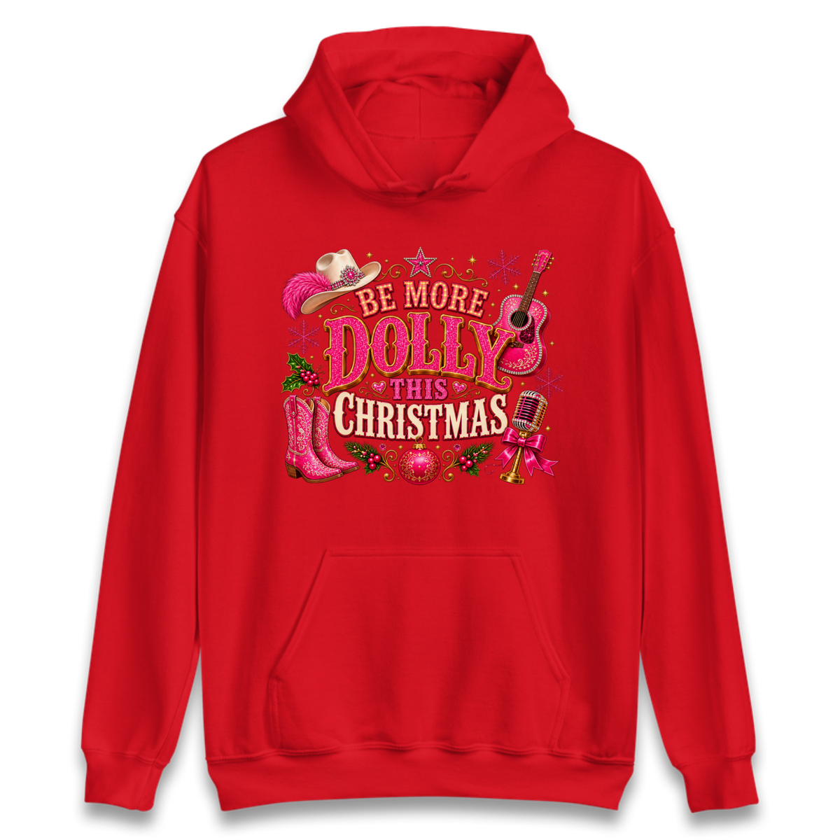 Dolly Parton Christmas Hoodie