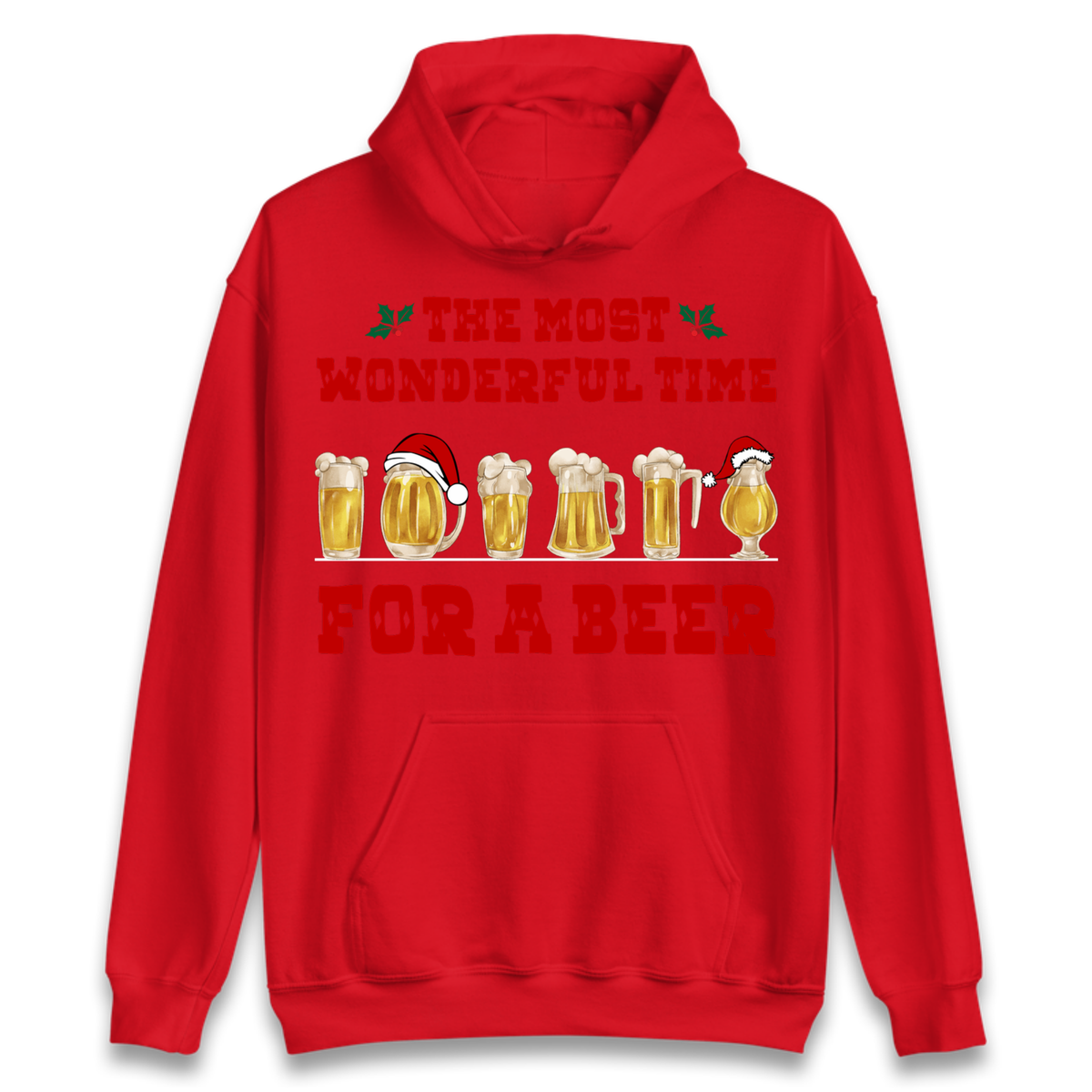 Festive Pint Graphic Hoodie