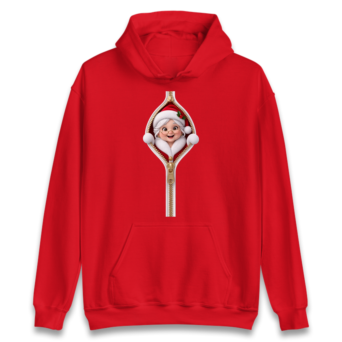 Mrs Claus Outfit Hoodie