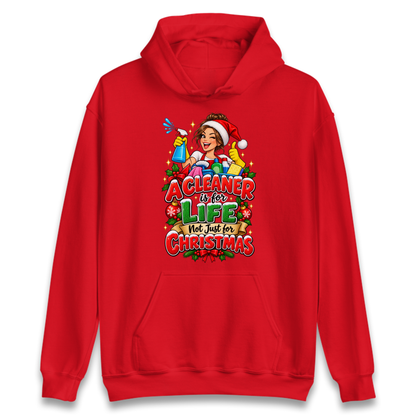 Cleaner Christmas Hoodie