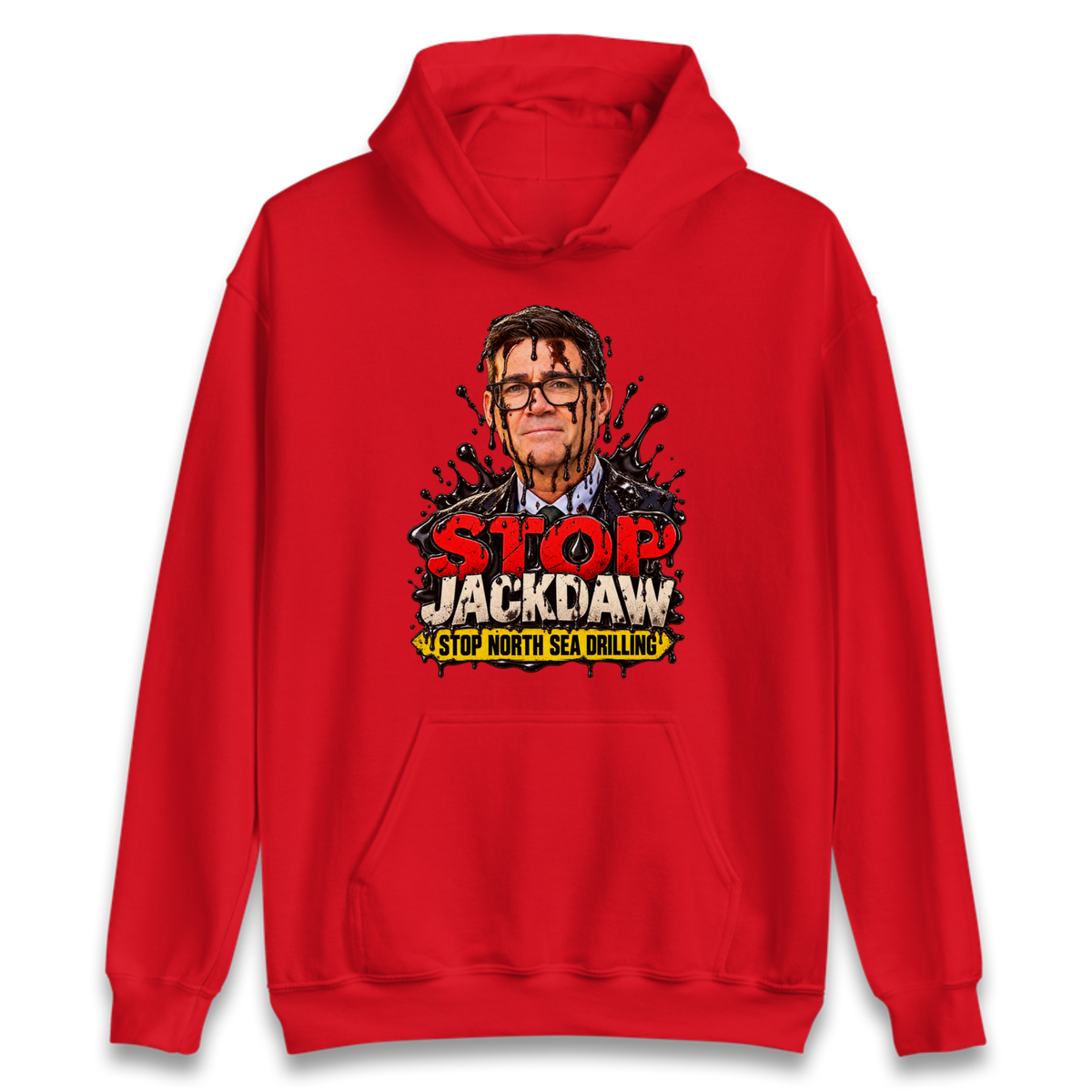 Stop Jackdaw Stop North Sea Drilling Andy Burnham Hoodie