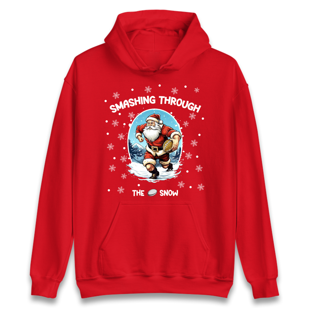 Rugby Santa Clothing Hoodie