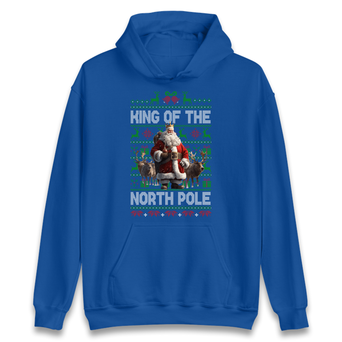 King Santa Christmas Hoodie