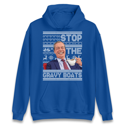 Satirical Festive Top Hoodie
