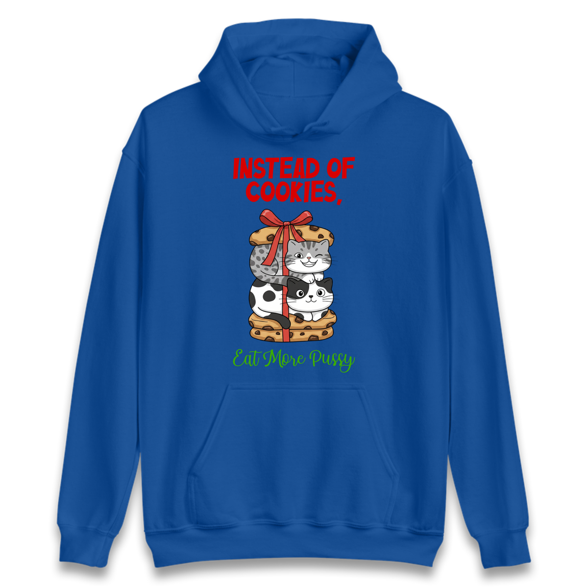 Cheeky Cat Slogan Hoodie