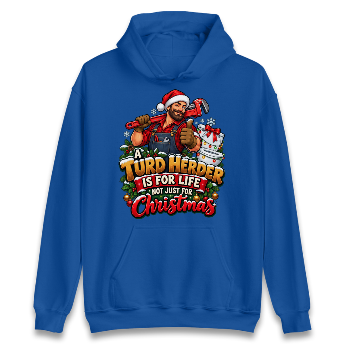 Plumbing Christmas Hoodie