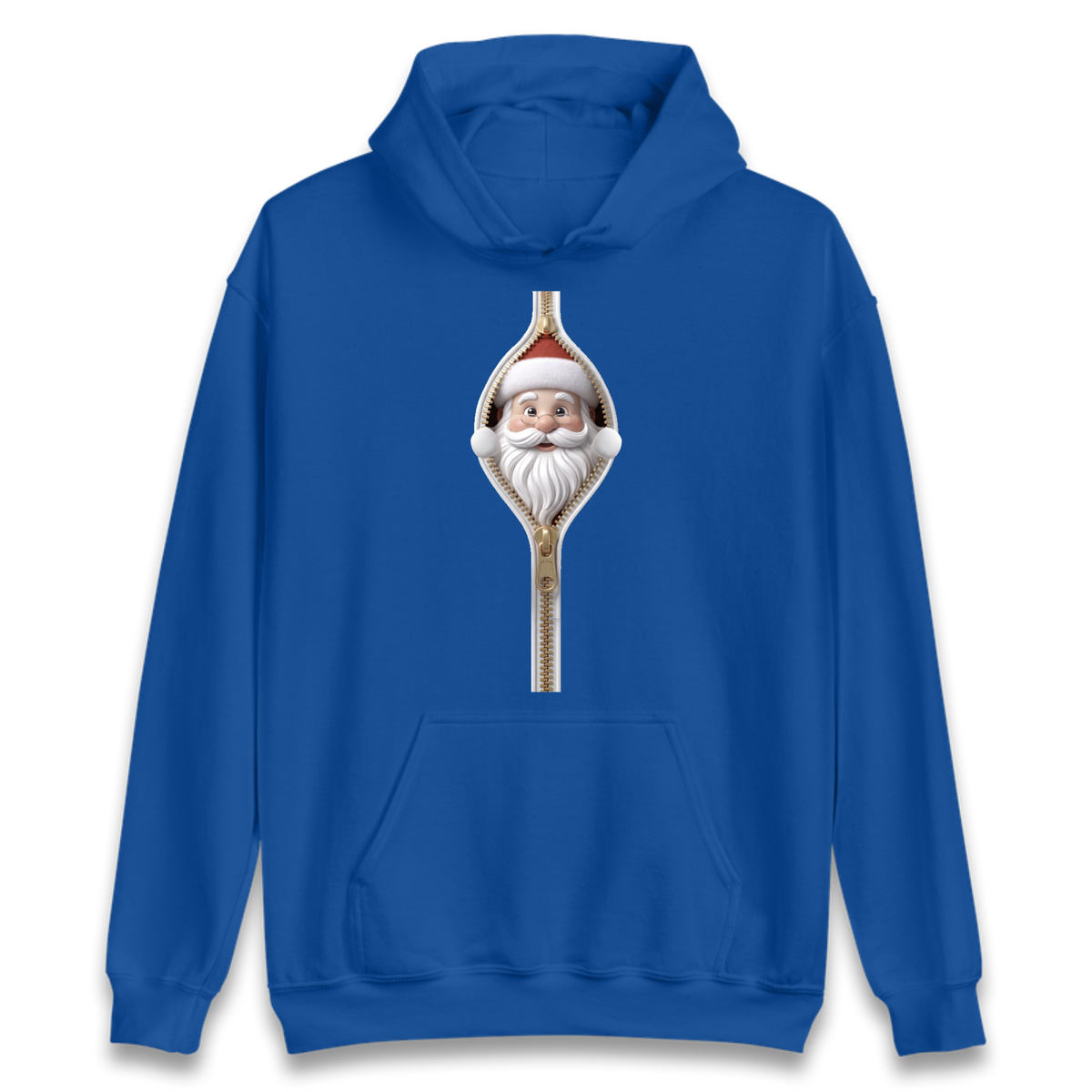 Santa Face Novelty Hoodie