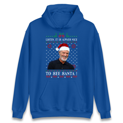 Roy Keane Christmas Hoodie