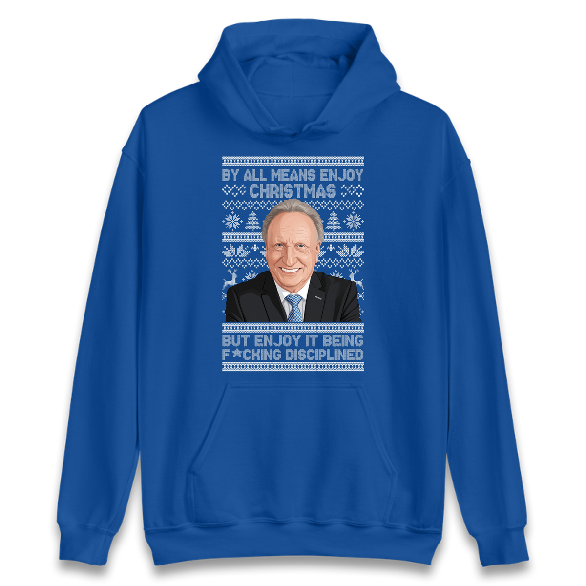 Neil Warnock Christmas Hoodie
