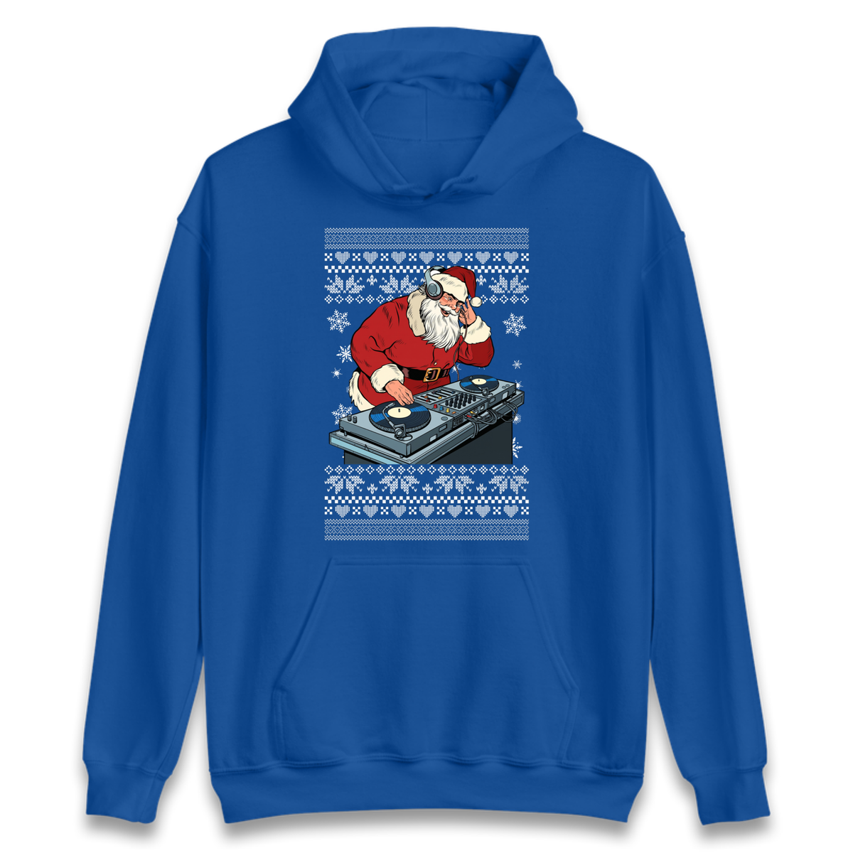 DJ Santa Christmas Hoodie