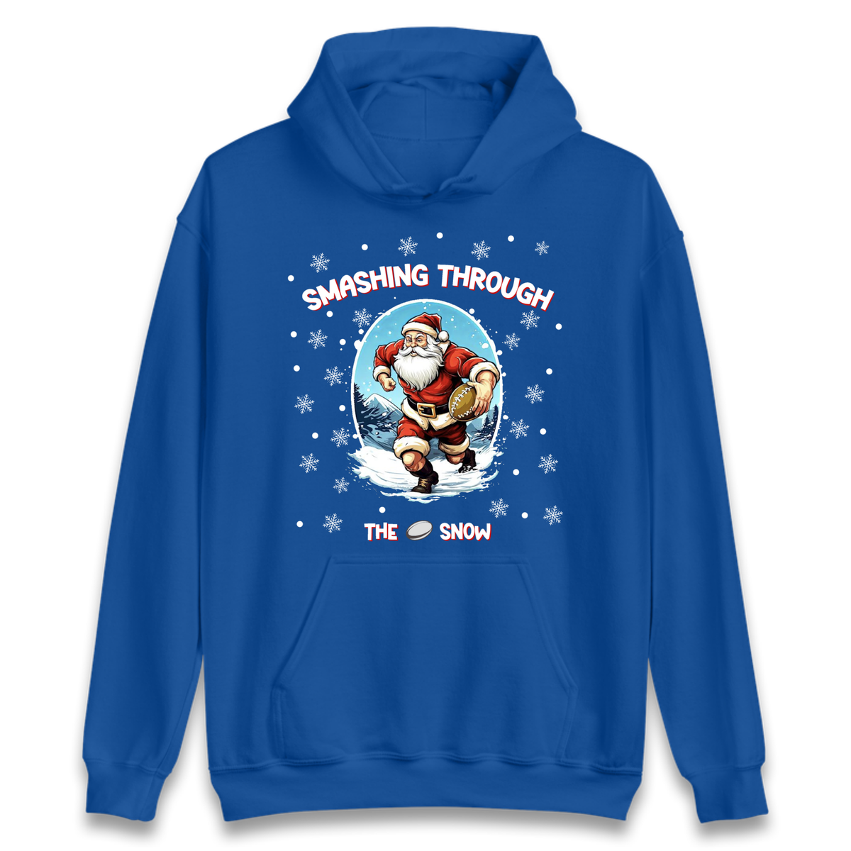 Rugby Santa Clothing Hoodie