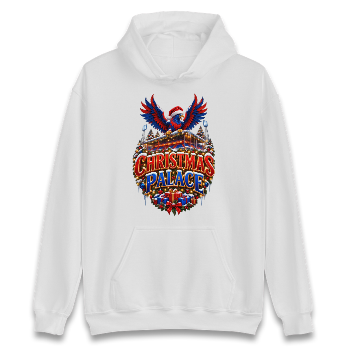 Crystal Palace Football Christmas Hoodie
