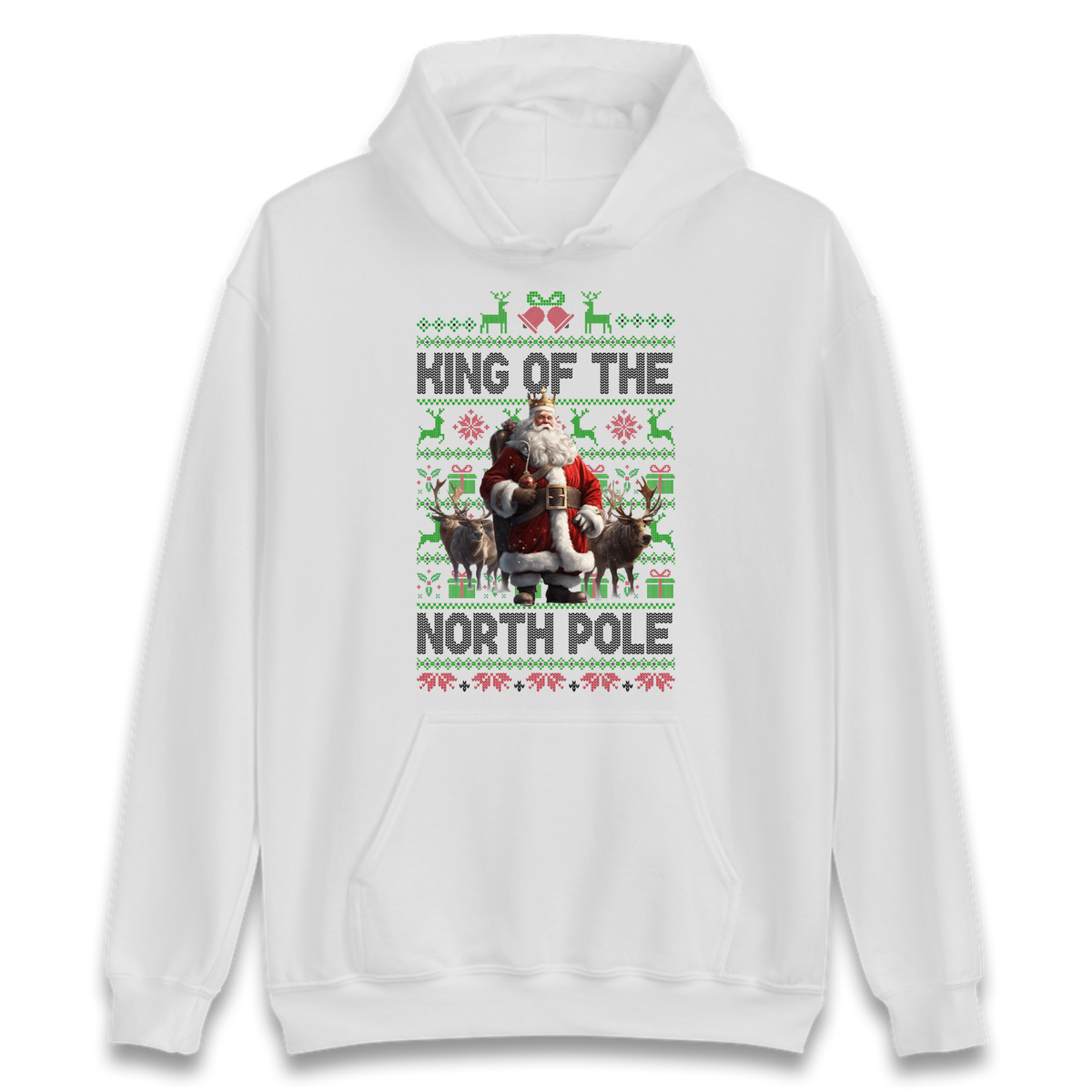 King Santa Christmas Hoodie