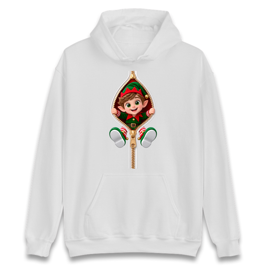 Elf Christmas Jumper Hoodie