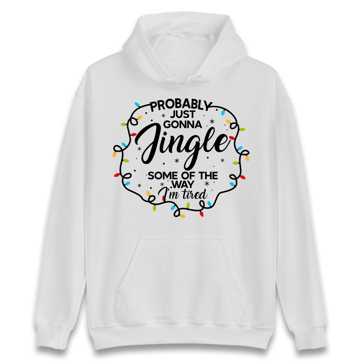 Lazy Festive Outfit Hoodie